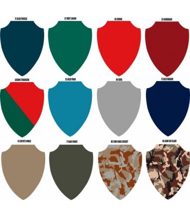 Trophées Blason imprimé MDF