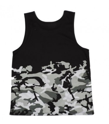 Débardeur CAM-URBAIN NOIR 100% PERSONNALISÉ