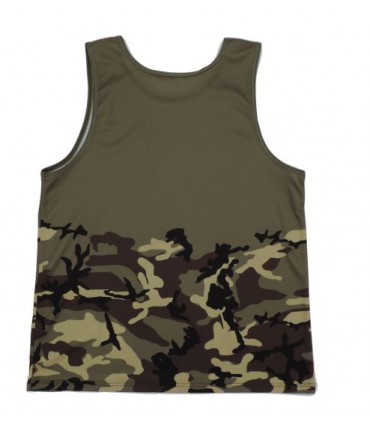 Débardeur  KAKI-CAM CEE CLAIR 100% PERSONNALISÉ