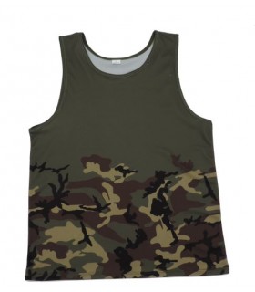 Débardeur  KAKI-CAM CEE FONCE 100% PERSONNALISÉ