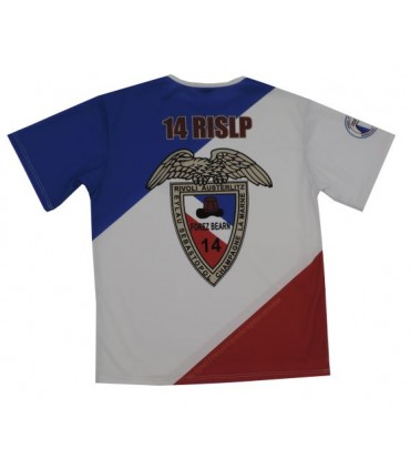 T-SHIRT 100% personnalisé - fond diagonale