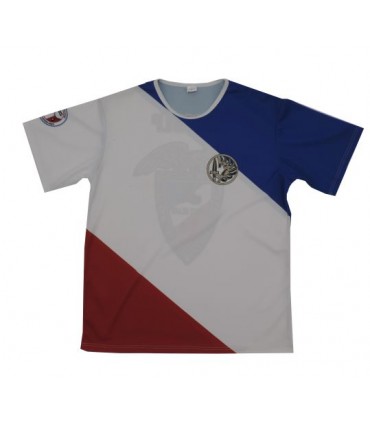 T-SHIRT 100% personnalisé - fond diagonale