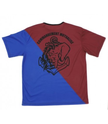 T-SHIRT 100% personnalisé - fond diagonale