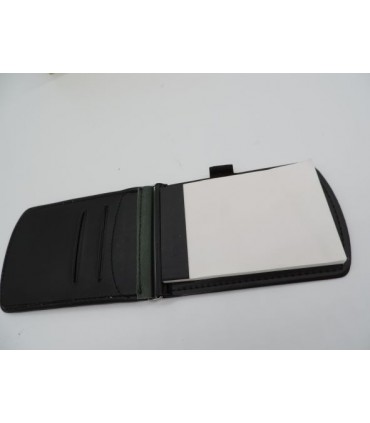 Porte document- conférencier avec cuir gaufré