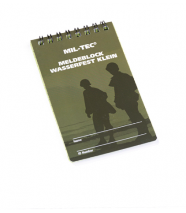 Carnet étanche kaki