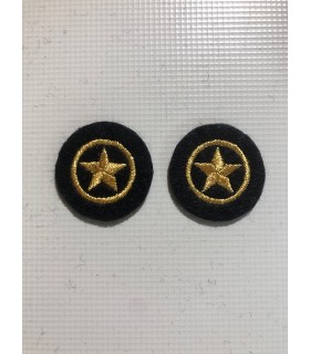 Étoiles brevet de maitrise brodé