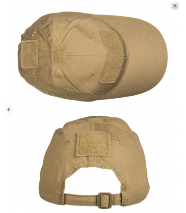 Casquette BASE-BALL kaki / coyotte