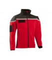 Blouson polaire rouge Sécurité Incendie