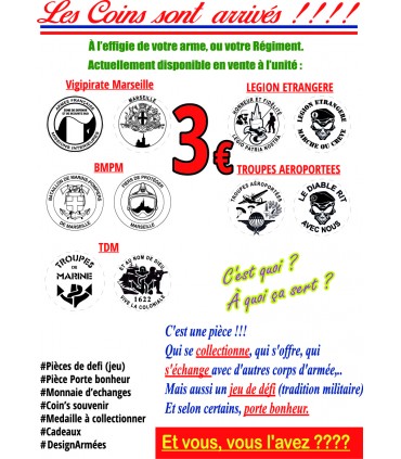 Coin's TDM troupe de marine