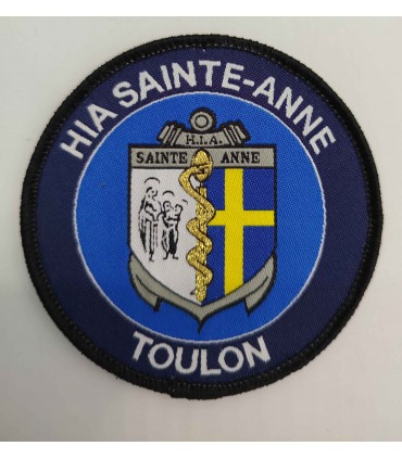 Ecusson HIA Ste Anne TOULON - haute ou basse visibilié