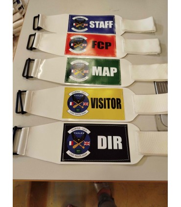 Brassard personnalisé (PVC, coton, toutes tailles)