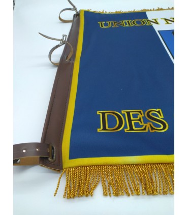 ETANDARD 64x64 cm TISSUS IMPRIME + Cravate