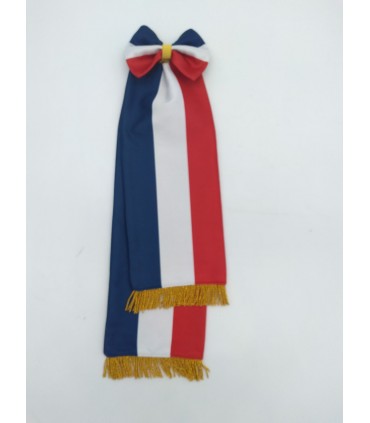 ETANDARD 64x64 cm TISSUS IMPRIME + Cravate