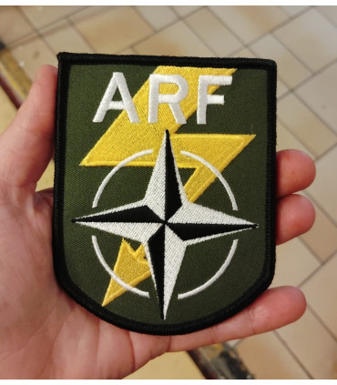 Ecusson patch brodé ARF - AVEC VELCRO -