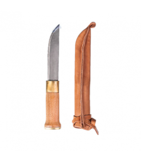 Couteau bois + étui