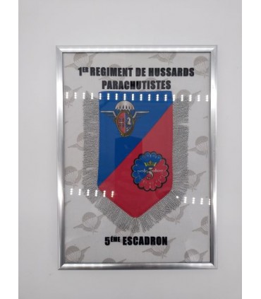 Cadre avec fanion A4