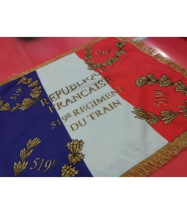 DRAPEAU 70X70 cm TISSUS IMPRIME
