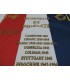DRAPEAU 70X70 cm TISSUS IMPRIME