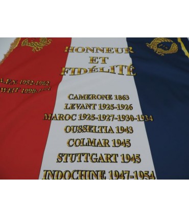 DRAPEAU 70X70 cm TISSUS IMPRIME