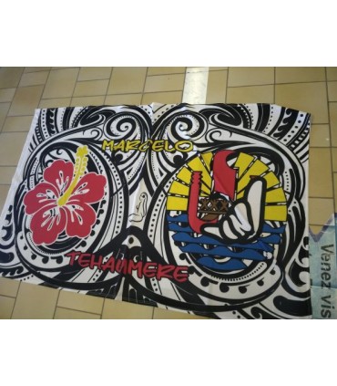 DRAPEAU POLY 135x90 cm