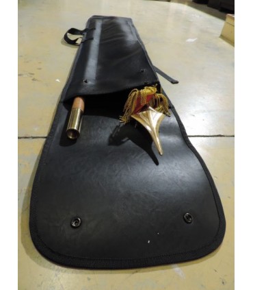 Housse étendard simily cuir