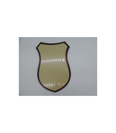 Trophée en bois forme blason