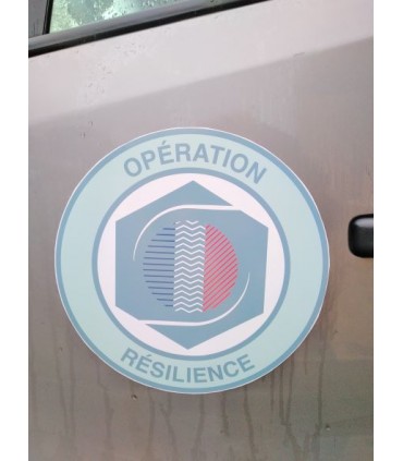 Autocollant magnétique