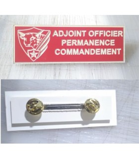 Plaquette avec logo + texte