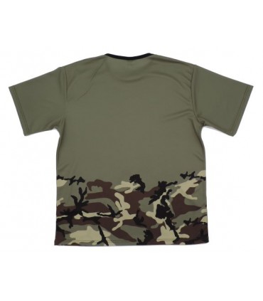 T-SHIRT kaki-cam CEE clair 100% personnalisé