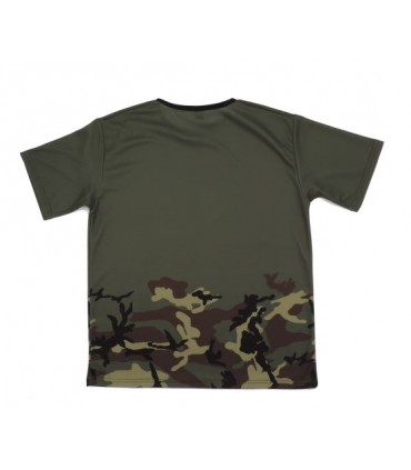 T-SHIRT kaki-cam CEE foncé 100% personnalisé