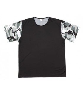 T-SHIRT cam-urbain noir 100% personnalisé