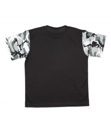 T-SHIRT cam-urbain noir 100% personnalisé