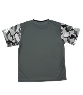 T-SHIRT cam-urbain gris 100% personnalisé