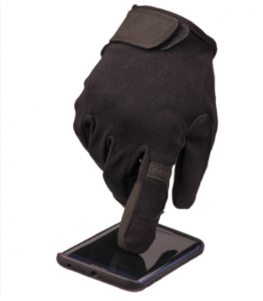 Gants TOUCH noir 2