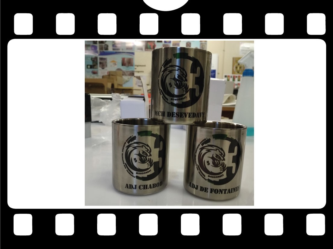 Galerie photos Mug inox
